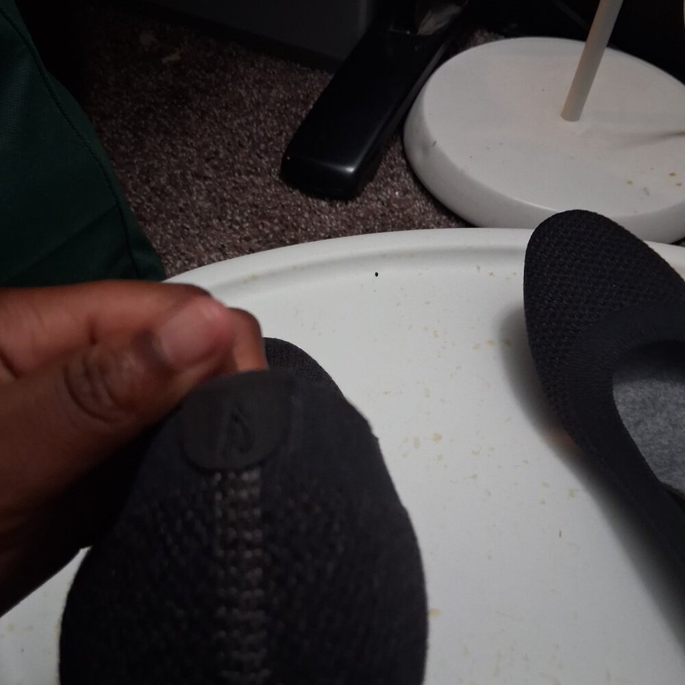 Allbirds Women's Black Knit Flats - Picture 4 of 8